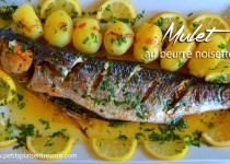 Mulet au beurre noisette
