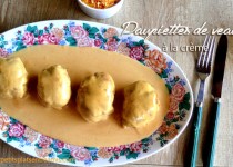 Paupiettes de veau à la crème