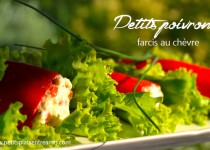 Petits poivrons farcis au chèvre