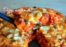 Pizza au poulet