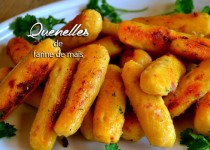 Quenelles de farine de maïs