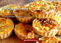 Minis quiches aux crevettes et surimi