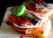 Tapas de sardines à l’huile