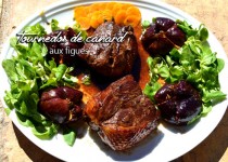 Tournedos de magret de canard aux figues