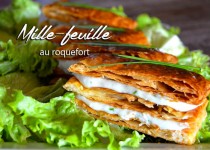 Mille-feuille au roquefort