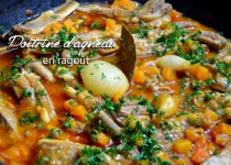 Poitrine d’agneau en ragoût
