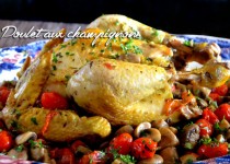 Poulet aux champignons