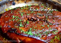Rouelle de porc au sirop d’érable
