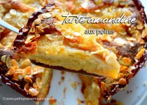 Tarte amandine aux poires
