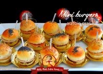 Mini burgers au foie gras
