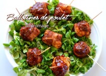 Ballotines de poulet au fromage