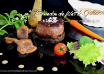 Tournedos de filet de Galice sauce foie gras