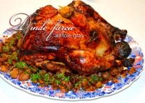 Dinde farcie au foie gras