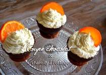 Coupe chocolat et chantilly à l’orange