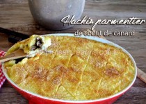 Hachis parmentier de confit de canard