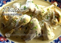 Poulet sauce suprême