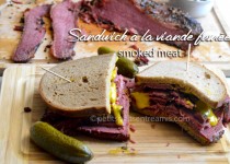 Sandwich à la viande fumée – smoked meat