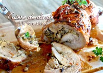 Cuisse de dinde à la forestière