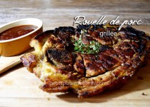 Rouelle de porc grillée
