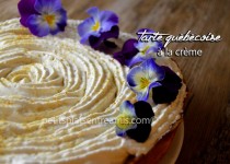 Tarte québécoise à la crème
