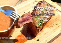 Strip steak sauce à l’échalote