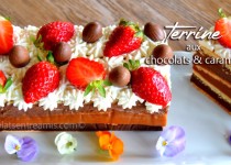 Terrine aux chocolats et caramel
