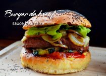 Burger de bœuf sauce béarnaise