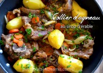 Collier d’agneau au sirop d’érable