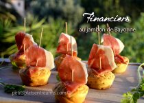 Financiers au jambon de Bayonne