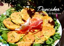 Pancakes au jambon de Bayonne