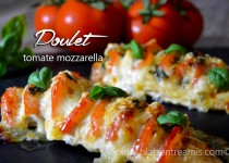 Poulet tomate mozzarella
