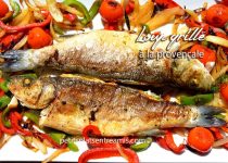 Loup grillé à la provençale