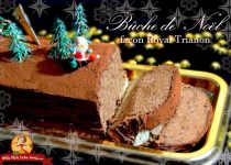 Bûche de Noël façon Royal Trianon