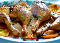 Cuisses de canard à l’orange