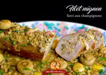 Filet mignon farci aux champignons