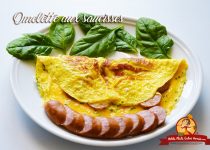 Omelette aux saucisses