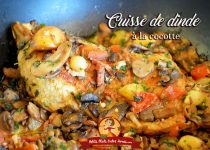 Cuisse de dinde à la cocotte