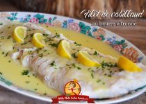 Filet de cabillaud au beurre citronné