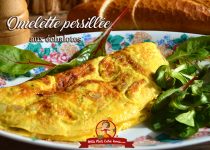 Omelette persillée aux échalotes