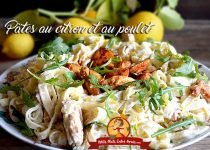 Pâtes au citron et poulet