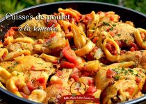 Cuisses de poulet à la semoule