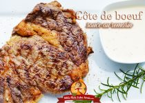 Côte de boeuf sauce au romarin