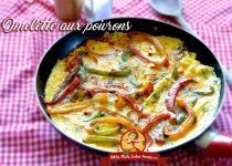 Omelette aux poivrons