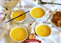 Petits pots de crème à la vanille