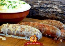 Andouillettes grillées sauce moutarde