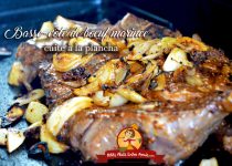 Basse côte de boeuf marinée cuite à la plancha
