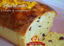 Pain de maïs à l’érable et aux canneberges