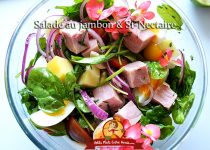Salade au jambon et St-Nectaire