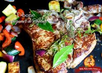 T-bone aux légumes de Provence