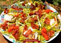 Salade de pissenlits à l’érable